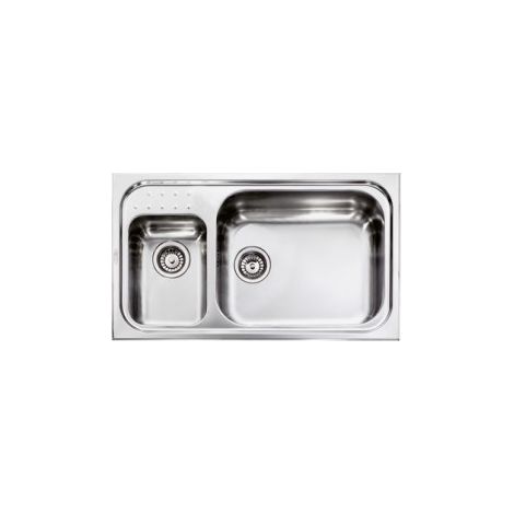 CM 011114DCSSP Lavello IX Punto Plus 3'' 86X50 2 vasche a destra (1/5)