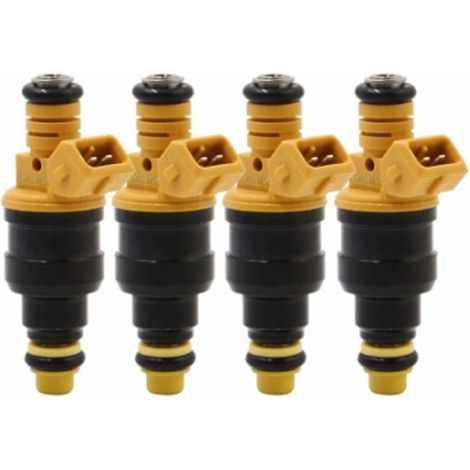 Set of 4 fuel injectors 0280150762 Fits Peugeot 405 505 Volvo 240 244 245 740 780 940 1.9l 2.2l 2.3l (1/5)