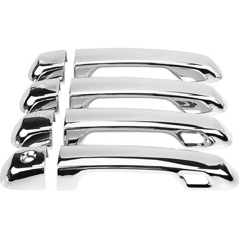 8-teiliger Türgriffsatz mit Chromleiste für Toyota Land Cruiser Prado 10-18 (1/5)