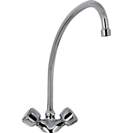 Robinet mélangeur monotrou col 300mm - Gastro M