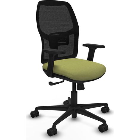 Silla de oficina piqueras y crespo Alfera negro tela mesh (1/2)