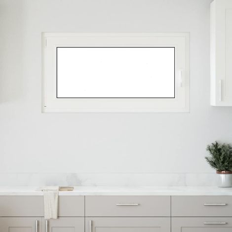 Ventana de sótano "RISOR" 110x70 cm oscilobatiente DIN izquierda antracita vidaXL