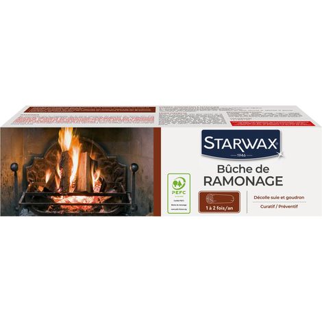 Buche de ramonage pour poêle et cheminée PEFC X1 STARWAX