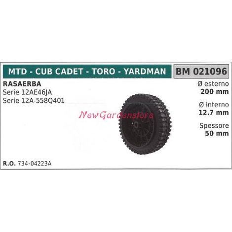 MTD Rasenmäher-Mährad 12AE46JA 12A-558Q401 021096