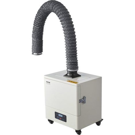 Extracteur de fumée de soudure sans balais - 459 m³/h - 280 W - Filtre 4 étages - 10 vitesses (1/5)