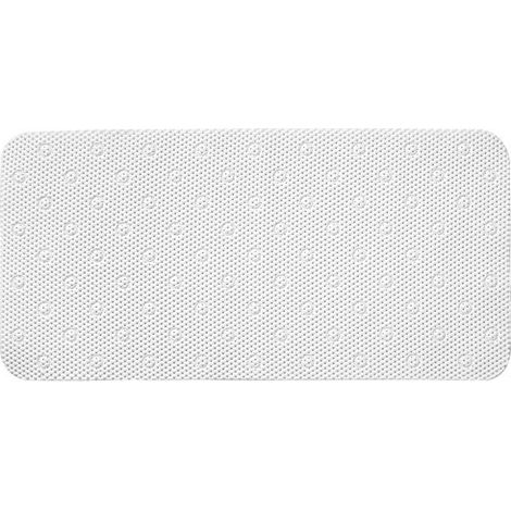 Badezimmermatte 45x91cm Weiß - Rayen