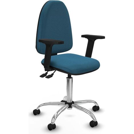 Piqueras y Crespo Aýna Asincro chaise bureau vert pétrole (1/3)