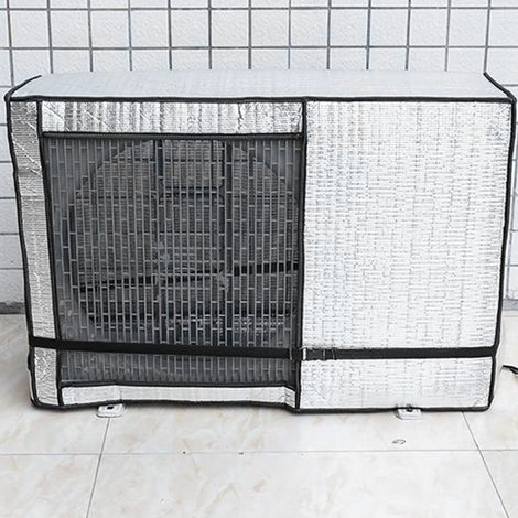 Schutzhülle für Außengerät/Klimaanlage/Aluminium, regen- und sonnenbeständig, 75 cm lang x 26 cm breit x 57 cm hoch (1/5)