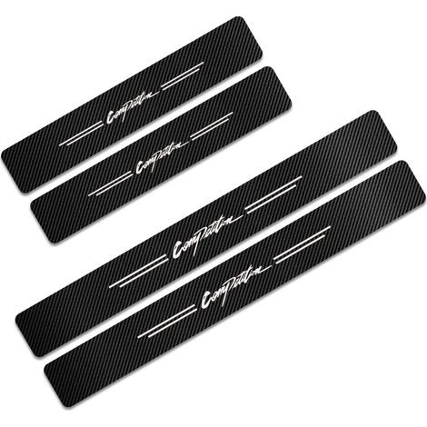 (Pour la compétition) Autocollants de seuil de portière pour Mitsubishi Lancero,Pajero,ASX,Galant,Colt,Outlander,Ralliart,Competition,Delica,Evolution X (1/3)