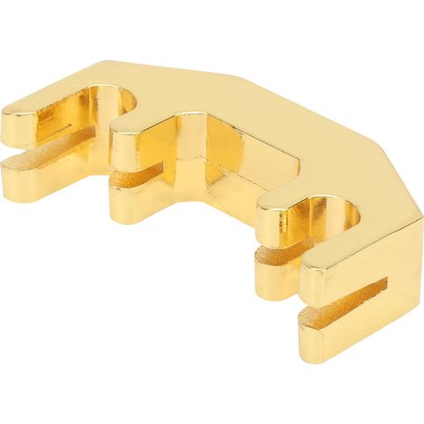 Silenceur de Violon en Alliage Léger pour 1/2, 3/4, 4/4 - Sourdine Dorée pour Pratique et Étude (1/5)