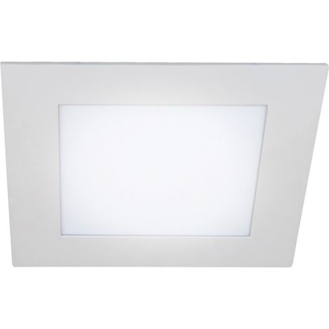 Downlight cuadrado LED SMD “Know” empotrable (12W 4000K 960lm) IP20 fabricado en aluminio y acrílico color blanco (1/4)