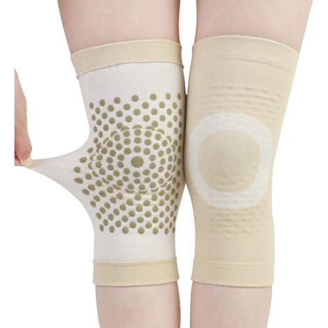 Bardusch - Genouillère de compression avec coussinets en gel et stabilisateurs latéraux (1/4)