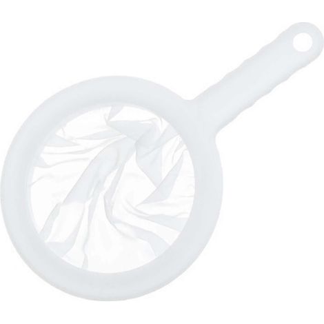 Passoire à mailles fines réutilisable avec poignée, idéale pour le thé, le lait de noix, le yaourt et les jus.-100 Mesh