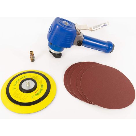 Ponceuse excentrique à air comprimé 15 cm (1/5)