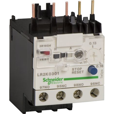 Relè sovraccarico termico per motore - TeSys LR2 K - 0,8..1,2 A - Classe 10A - LR2K0306