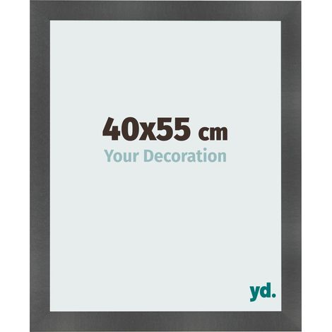 yd. - Cadre photo 40x55 - Noir Mat - MDF - Pisa (1/5)