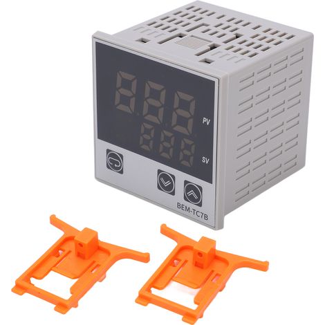 Digitaler PID-Thermostat mit Alarm für Motoren und Geräte 100-240VAC (BEMTC7B14V)