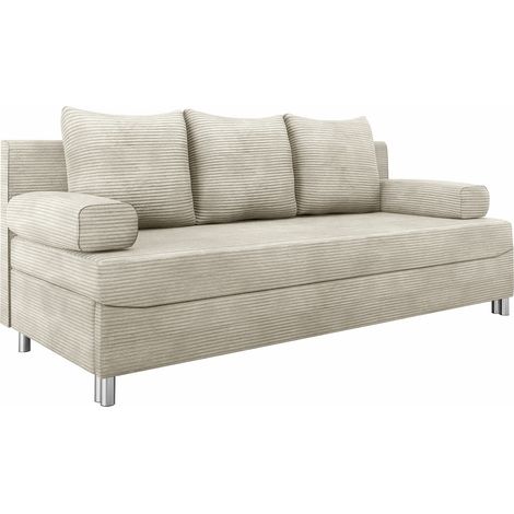 Sofá cama Comfivo 125, Poso 100, Almacenaje, 0, 86x192x80cm (1/5)