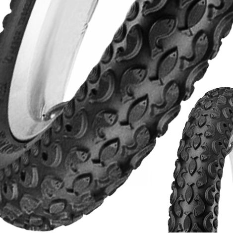 Pneu de vélo Kenda Fish 12 1/2 x 2 1/4 (62-203) (1/4)