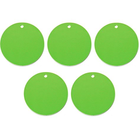 Support Chauffant En Silicone - Tapis Isolant Antidérapant À Structure Alvéolaire - Pour Poêles Casseroles Four - Lot De 2 (1/5)