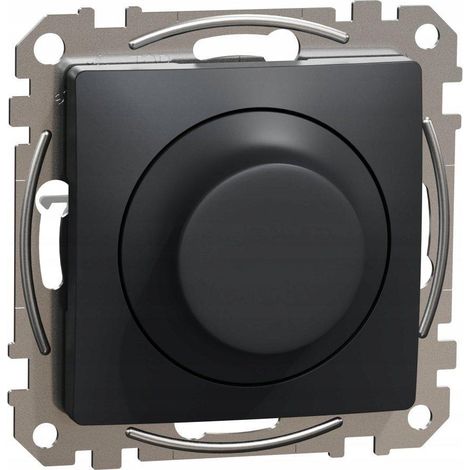 Dimmer Design Sedna Nero Anthracite Schneider Electric (1/2)