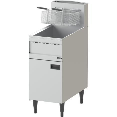Friteuse Gaz Professionnelle sur Meuble - 23 Litres - 21 kW - Nayati
