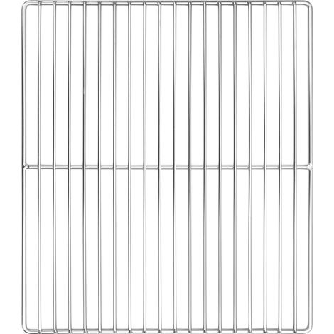 vidaXL Grill Grate Silver 40 x 35 cm Stainless Steel