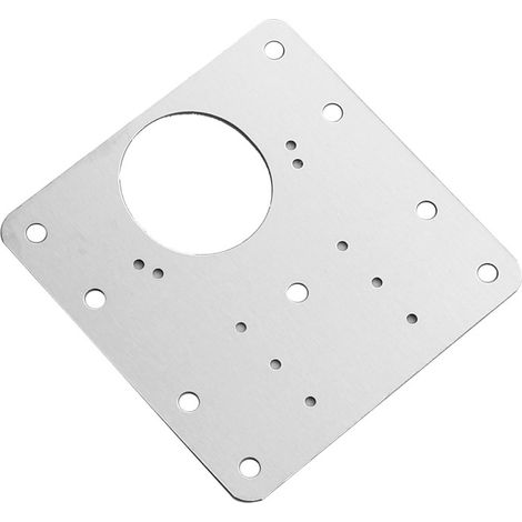 LYERCW - Plaque de réparation pour charnière de porte d'armoire, plaque de montage, utilisée pour les portes d'armoires, placards et penderies (2 pièces)
