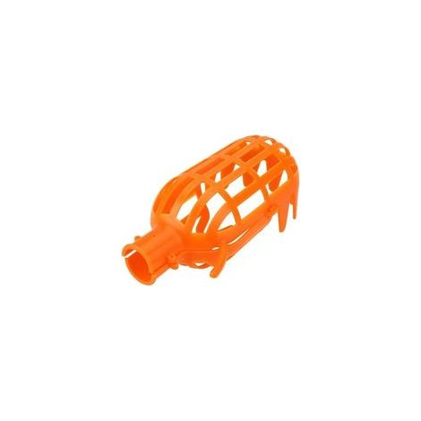 Tête de panier à fruits en plastique, outil d'économie de main-d'œuvre, récupère les fruits pour la récolte (orange) (1/5)