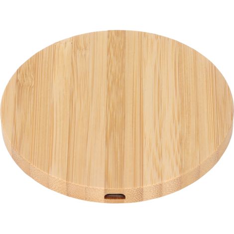 Chargeur sans fil en bois de bambou DC5 7,5 10 W, sortie 9 V 1,67 A 2 A, transmission 8 mm, station de charge rapide pour la maison et le bureau