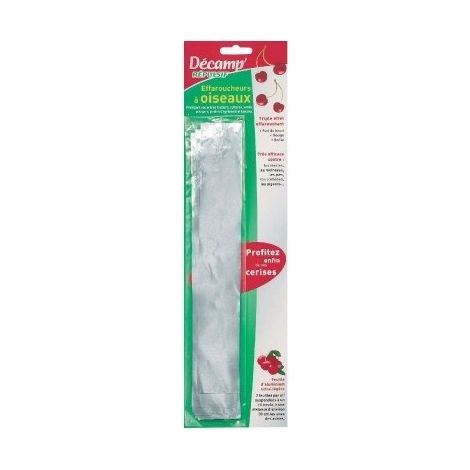 Disuasor de aves de aluminio con bandas 15