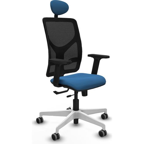 Bürostuhl piqueras y crespo Motilla hellblau Kunstleder (1/2)