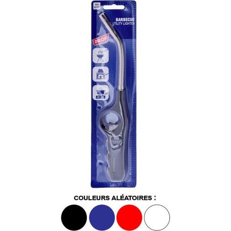 Allume gaz flexible - POLYFLAME - 30 cm - Électronique - Flamme réglable - Sécurité enfant (1/4)