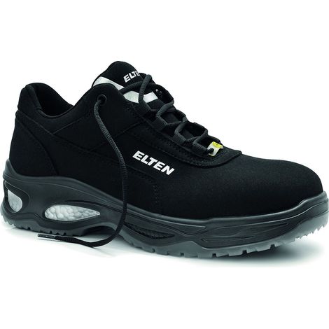 ELTEN MILOW Low ESD S2, Scarpe Antinfortunistiche da Uomo, Leggere, Puntale in plastica (più Leggero del Puntale in Acciaio), Materiale Tomaia: Tessuto, Fodera Interna: Tessuto (Traspirante), 42 (1/4)