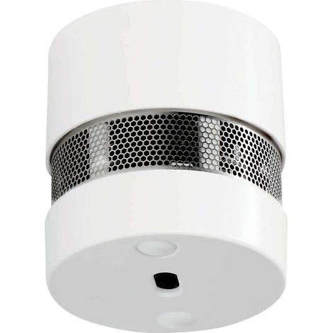 Mini-détecteur de fumée ALECTO SD1020, batterie 10 ans, capteur longue durée, blanc (1/5)