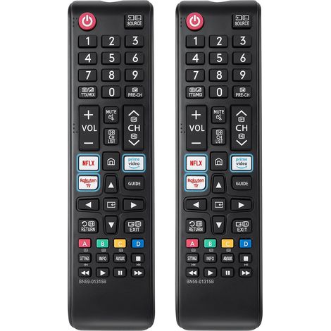 Telmmande-pour-Samsung-Smart-TV, Télécommande-Universelle-pour-Samsung-TV (2 Paquets) (1/5)