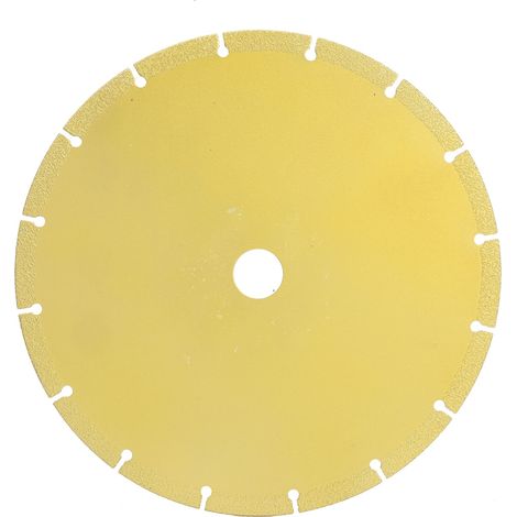 Lame de scie circulaire, disque diamanté pour brasage et meulage, segmenté 250 x 25,4 x 10 mm (1/5)