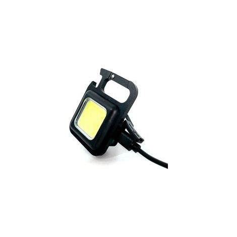Mini lampe de poche Led Usb Rechargeable Led Light 4 Modes Keychain Light