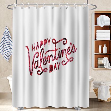 Kit rideau de douche en polyester 180x180 fluide rideau étanche pour loft industriel (1/5)