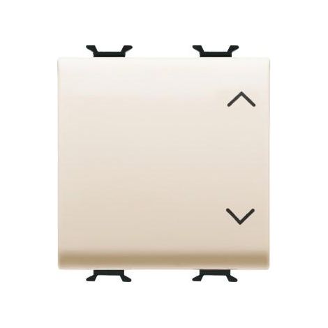 COMMUTATEUR 2M 1P 10AX HAUT-BAS IVOIRE GEWISS GW11123