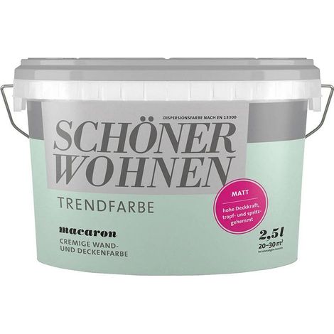 SW Trend Wandfarbe matt 2,5L macaron 6509