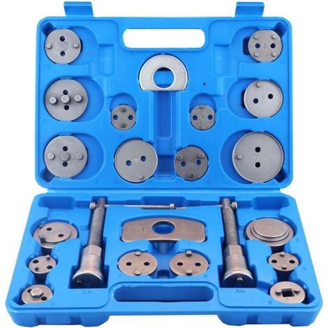 Outil de compression pour étrier de frein à disque, 22 pièces, outil de compression pour rembobinage de piston d'étrier (1/4)