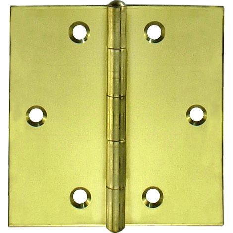 Cerniere quadre ottone 60 x 60 mm. - 2 pz.