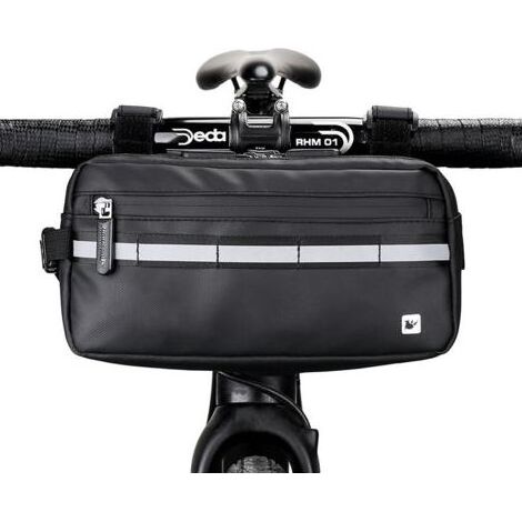 Sacoche à Outils Universelle pour Moto 3 L, Sac Latéral et Arrière Noir, Multifonctionnelle pour Extérieur (1/5)