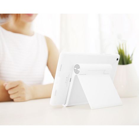 Ständer, Halterung für Telefon, Tablet, weiß (1/5)