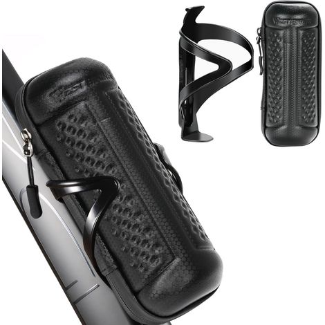 Fahrrad-Werkzeugtasche für Wasserflaschenhalter, Fahrrad-Reparatur-Werkzeugtasche, Fahrrad-Aufbewahrungstasche (schwarz)
