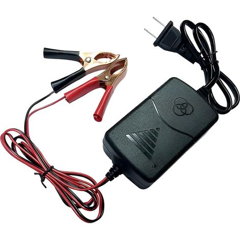 Chargeur De Voiture Maintainer, 12V 1000MA Voiture Acide De Plomb De Chargeur Automatique Intelligent De, avec Protections Contre Les Courts-Circuits, pour Voitures à Batterie Plomb-Acide (1/5)