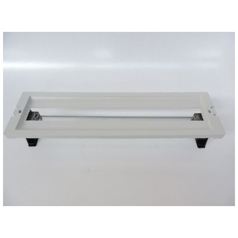 Kit modulaire 28 modules 1 rangée avec rail et plastron pour coffret polyester étanche IP66 PEDRO 06 IBOCO B04793