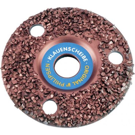 Kerbl Superklauenscheibe, 125 mm Körnung 30, dicht bestückt