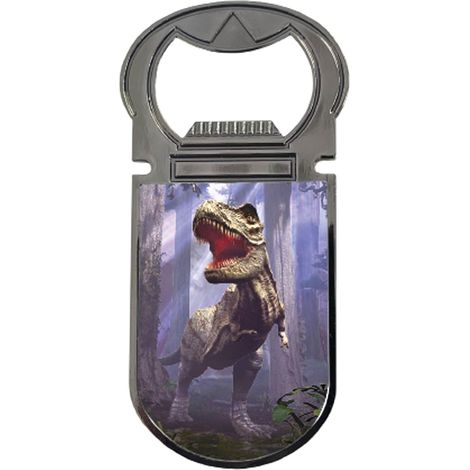 Deluxebase Décapsuleur magnétique lenticulaire 3D dinosaure Décapsuleur magnétique pour bouteilles de bière et bar Accessoires pour la maison, les voyages et les cadeaux. (1/5)